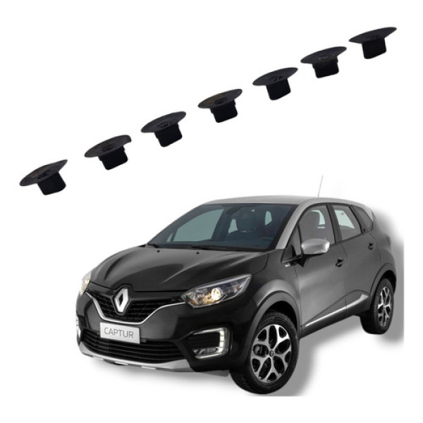Jogo Grampo Parabarro Renault Captur 2018 A 2021