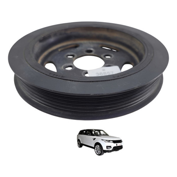 Polia Virabrequim Range Rover Sport 3.0 V6 2014 4r8q6b319