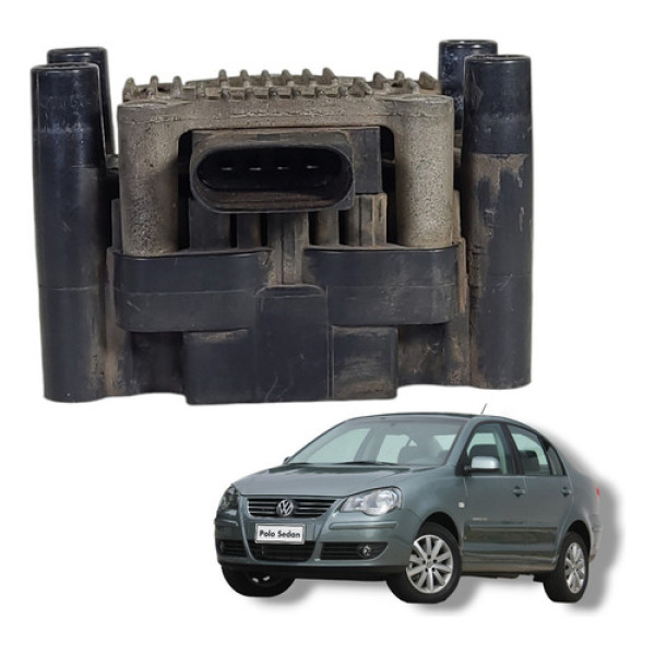 Bobina Ignição Volkswagen Polo Comfortline 1.6 2008 2013