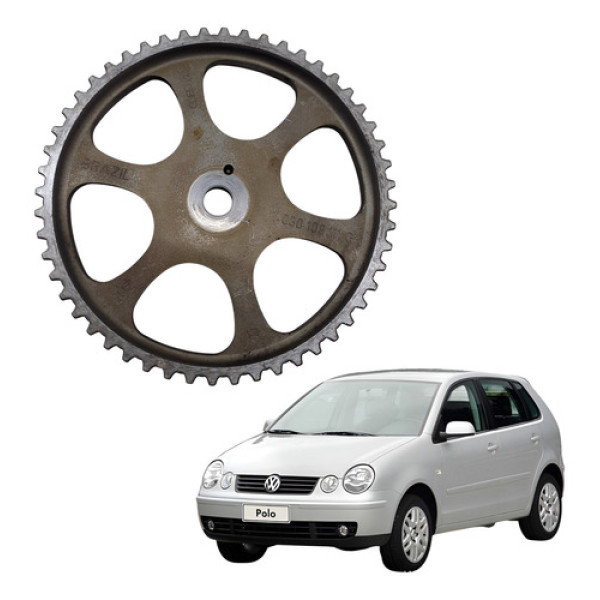 Polia Comando Valvula Polo Fox Gol G3 G4 G5 2015  030109111 Prata