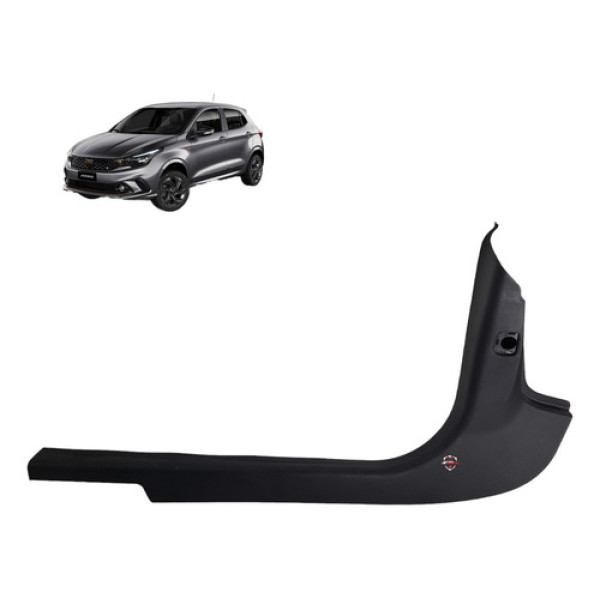Friso Soleira Porta Dianteira Esquerda Fiat Argo 2019 Preto