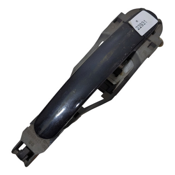 Maçaneta Externa Traseira Esquerda Vw Golf 2000 2006 Preto Traseira