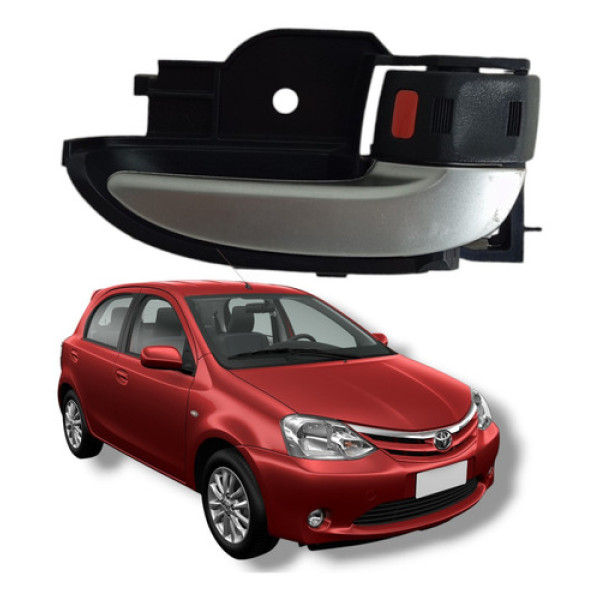 Maçaneta Interna Traseira Direita Toyota Etios 2012 A 2020