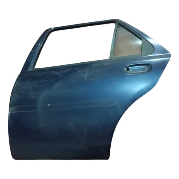 Porta Traseira Le Ford Fiesta 1.0 2001 Traseira Esquerda Roxo