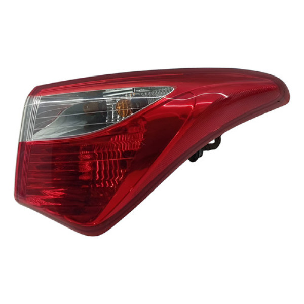 Lanterna Traseira Direita Hyundai Hb20 2012 2015 Direito/passageiro Vermelho