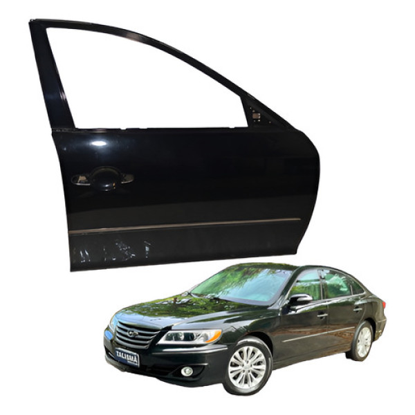 Porta Dianteira Direita Hyundai Azera 09  2011 Dianteira Direita Preto