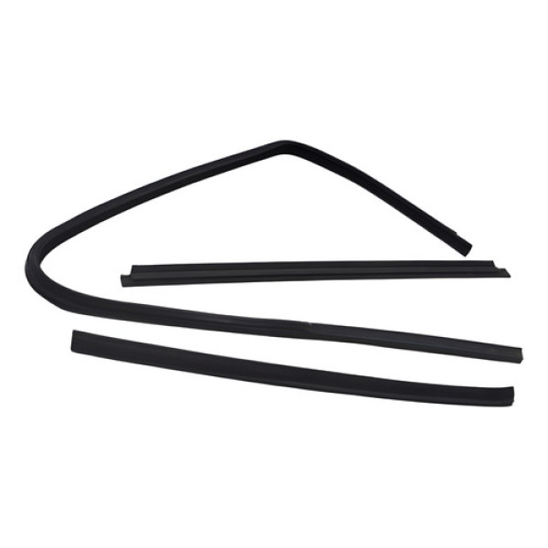 Borracha Pestana Porta Tras Le Ford Fiesta Sedan 2006 Prateado