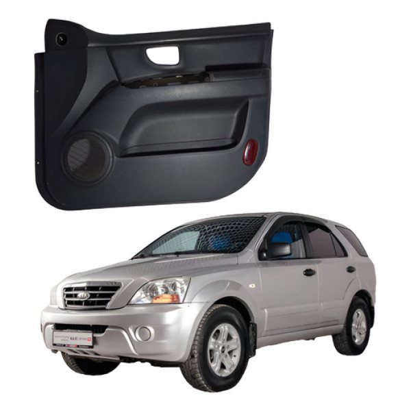 Forro Porta Dianteira Direita Kia Sorento 2006 A 2013 Preto