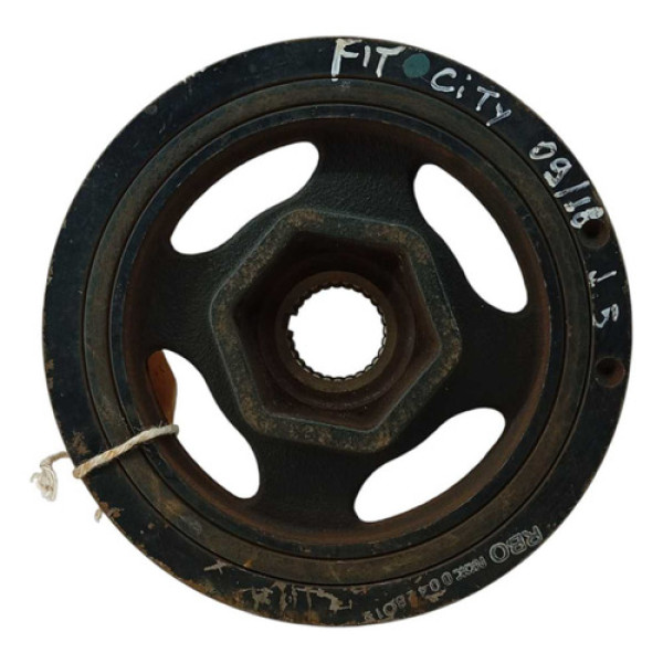 Polia Virabrequim Honda City Fit 1.5 2009 2018 