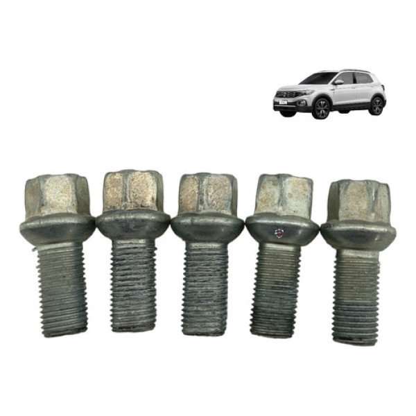 Jogo Parafuso Roda Volkswagen T-cross Highline 2023