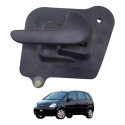 Maçaneta Interna Porta Traseira Ld Gm Meriva  2011 93305492 Preto Traseira