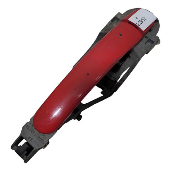 Maçaneta Externa Traseira Esquerda Vw Golf 2000  Vermelho Traseira