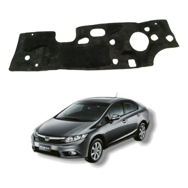 Forro Painel Corta Fogo Honda Civic Lxs 2012 2016