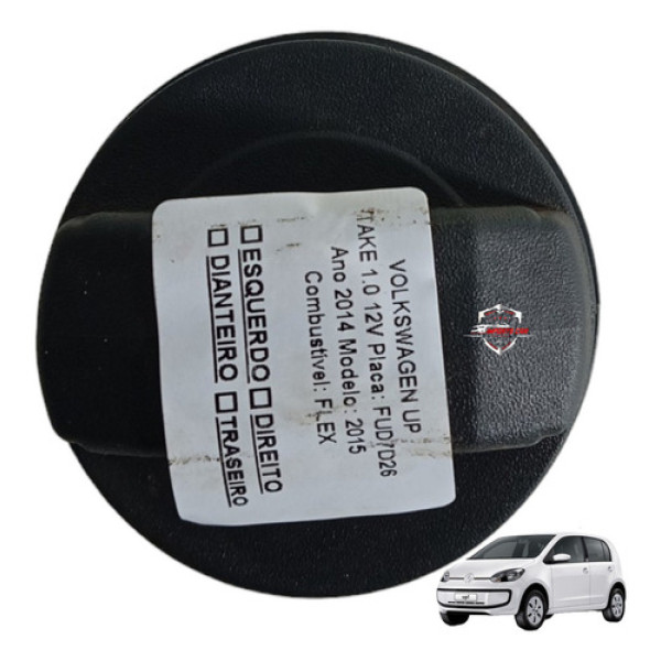 Tampa Gargalo Tanque Combustível Volkswagen Up Take 2015 Preto 2015