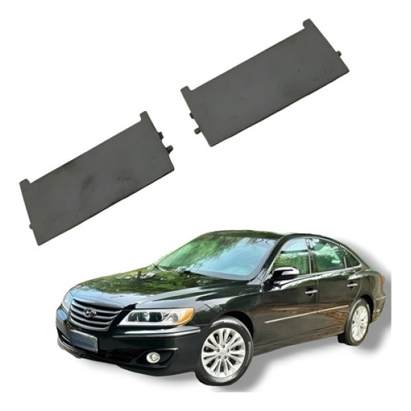 Par Acabamento Tampão Bagagito Hyundai Azera 2009 A 2011 Bege