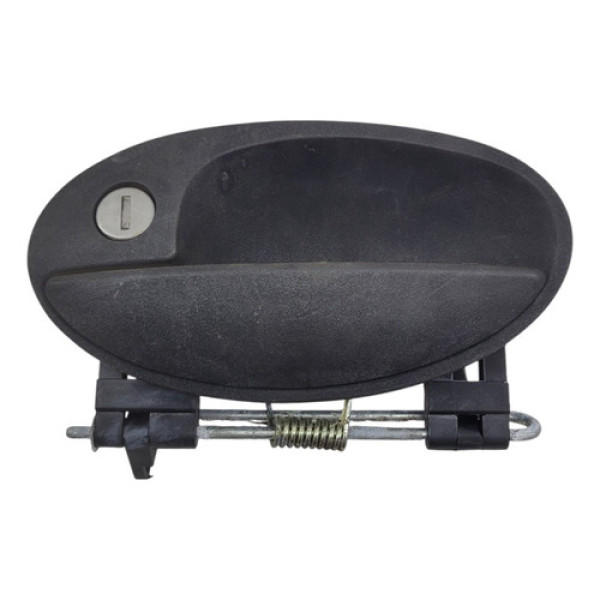 Maçaneta Externa Porta Esquerda Gm Celta 2007 2012 Preto