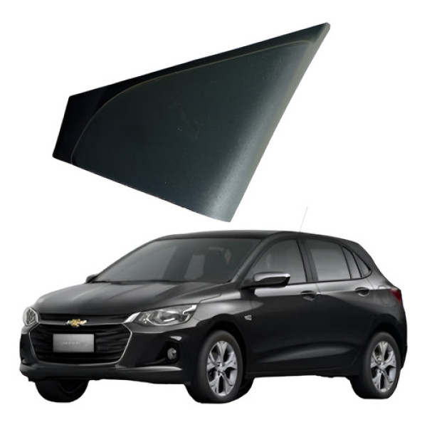 Acabamento Interno Retrovisor Direito Gm Onix Turbo 20 23