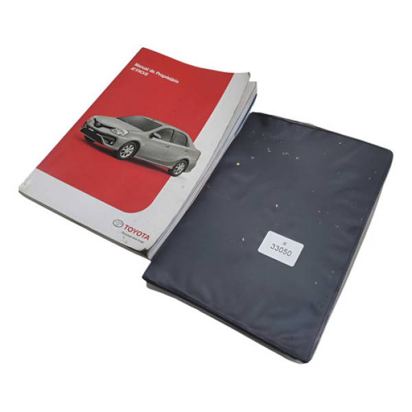 Manual Instrução Toyota Etios Sedan 1.5 2018