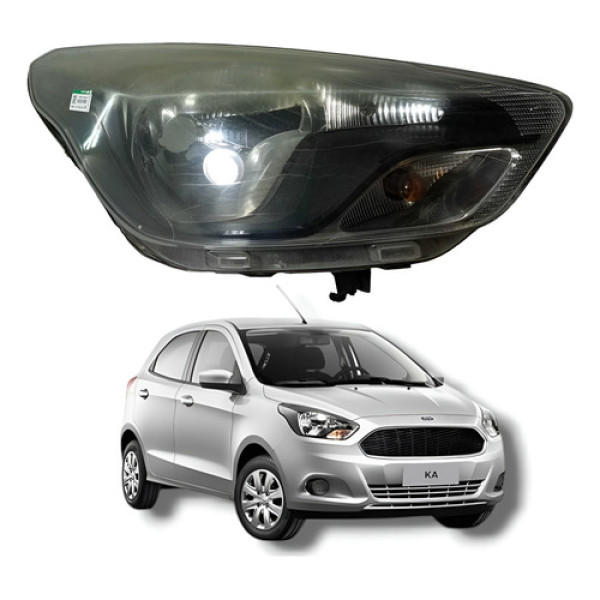 Farol Direito Ford Ka 2017 Direito/passageiro