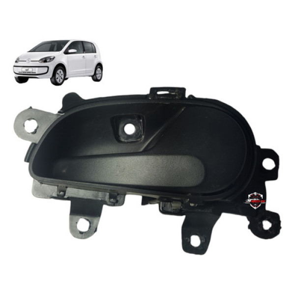 Maçaneta Interna Porta Traseira Direita Volks. Up Take 2015 Preto Traseira