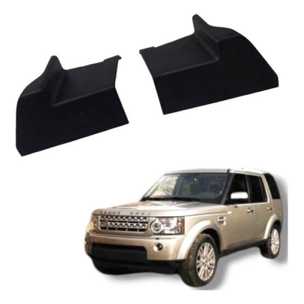 Par Acabamento Lateral Banco Esquerdo Discovery 4 2009/10 Preto