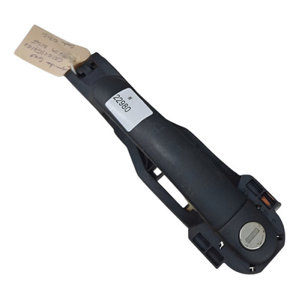 Maçaneta Externa Dianteira Le Vw Gol Fox Saveiro 08 16 Preto Traseira