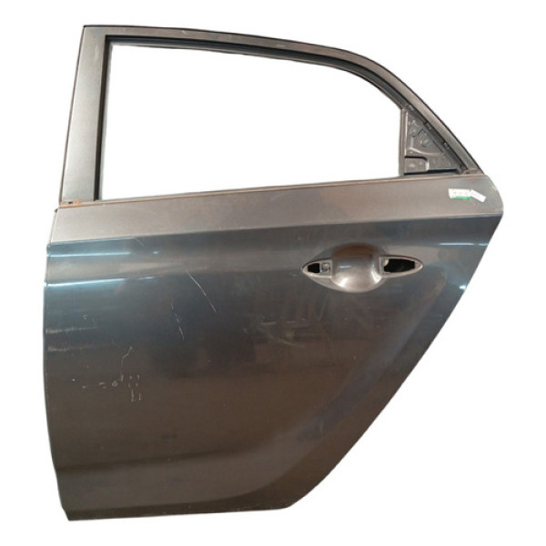 Porta Traseira Esquerda Hyundai Hb20 2013 2019 Traseira Esquerda Cinza