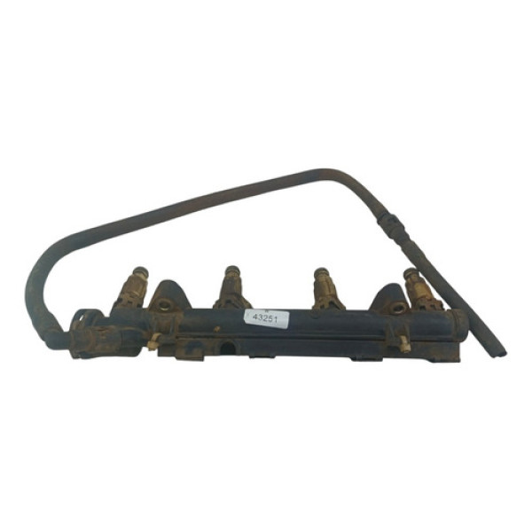 Flauta Bico Injetor Completa Vw Gol 1.0 1999 0280155812