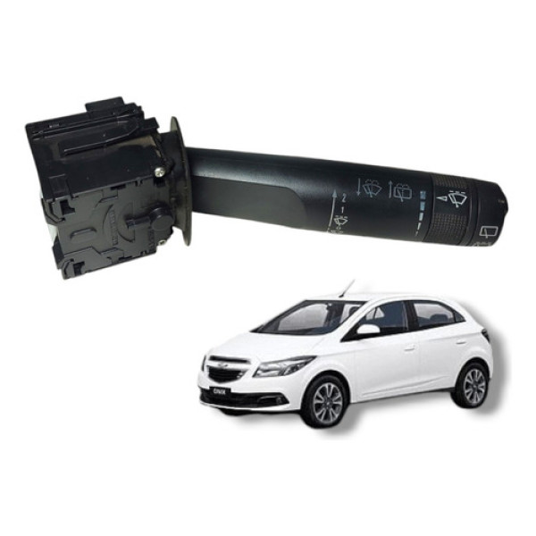 Comando Chave Limpador Parabrisa Gm Onix 2012 A 2019
