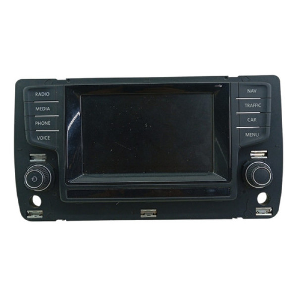 Tela Multimidia Radio Vw Golf 2014 2018 Preto