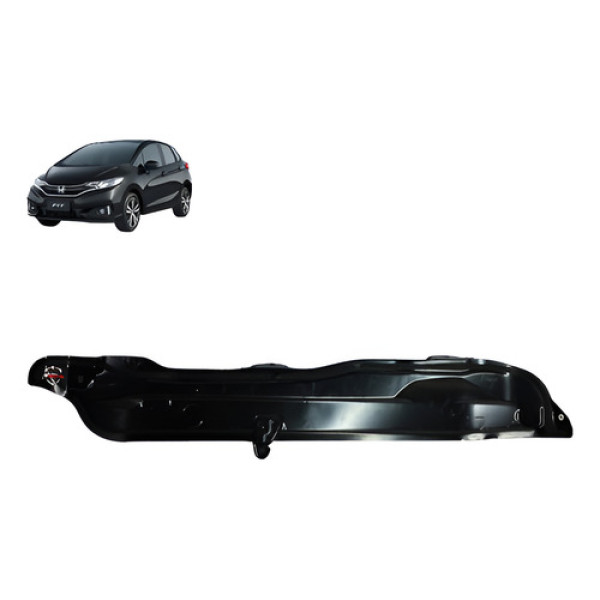 Suporte Corta Fogo Churrasqueira Honda Fit 2017 Preto