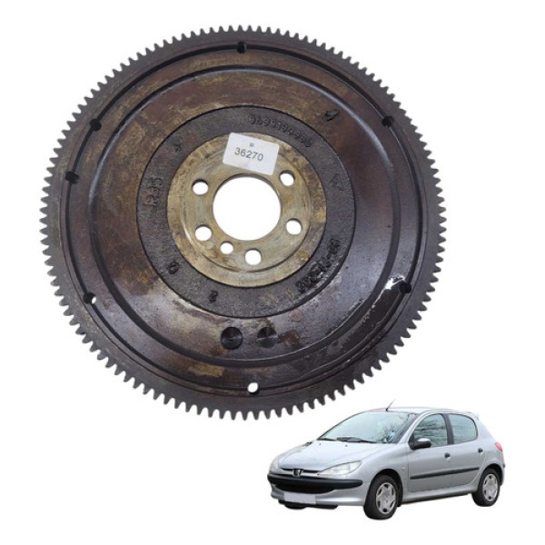  Volante Motor Cremaleira Peugeot 206  1.4 2008 9639183380