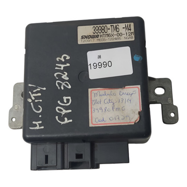 Modulo Inje Direção Eletrica Honda City 2009 2014 39980tm6