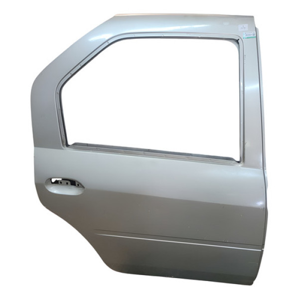 Porta Traseira Direita Renault Logan 2007 2013 Traseira Direita Cinza