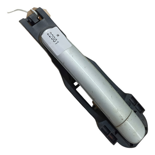 Maçaneta Externa Traseira Esquerda Vw Gol Fox Saveiro 09 Prata Traseira