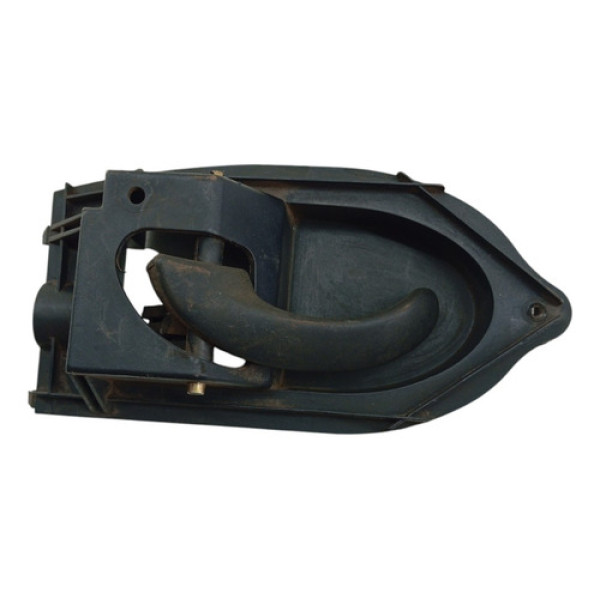 Macaneta Interna Porta Esquerda Ford Ka 1997 2007 Preto Dianteira