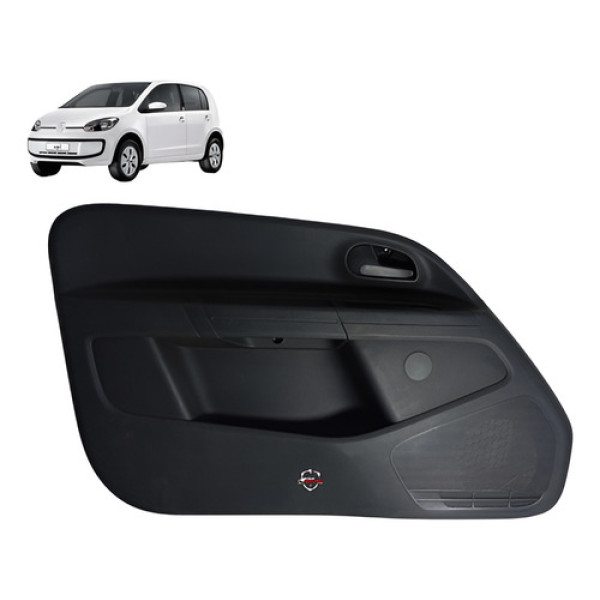 Forro Porta Dianteiro Esquerdo Volkswagen Up Take 2015 Cinza