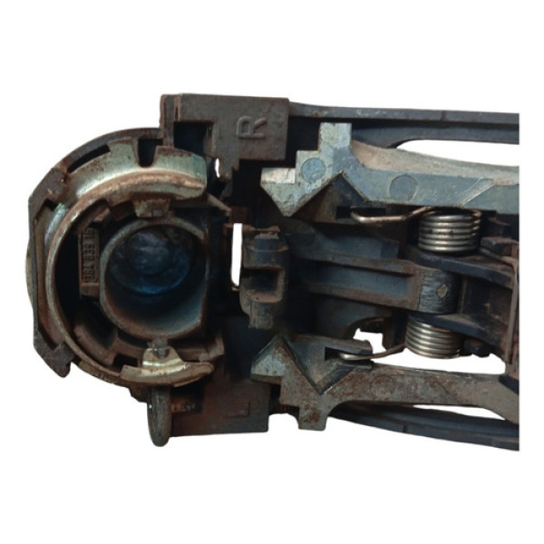 Macaneta Externa Traseira Ld Vw Polo Fox Gol 2006 3b0837885 Cinza Traseira