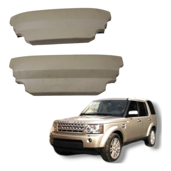 Par Acabamento Banco Dianteiro Discovery 4 2009 A 2013 Cinza