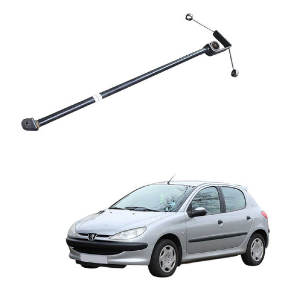 Varao Haste Trambulador Peugeot 206 2001 2008 Prateado
