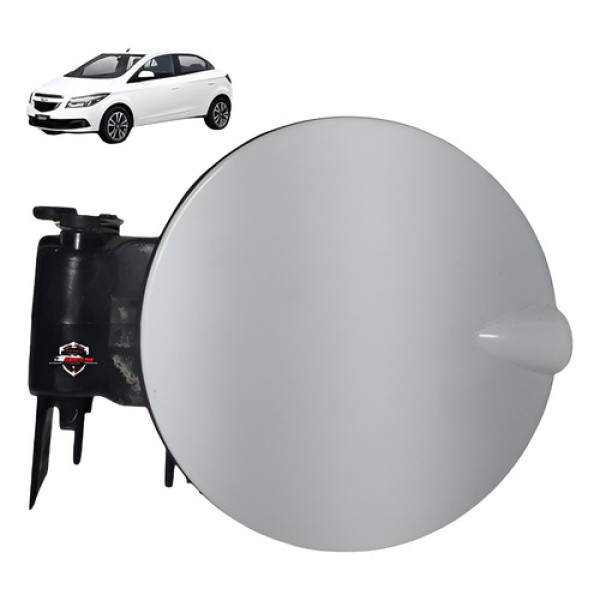 Portinhola Tanque Combustível Chevrolet Onix 2014 Branco