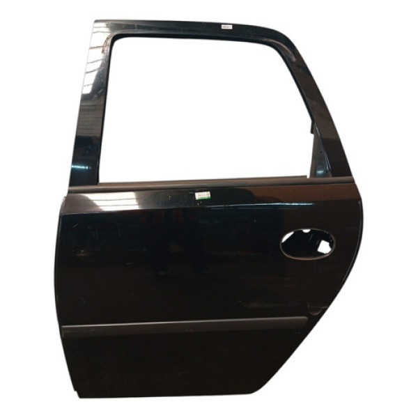 Porta Traseira Esquerda Chevrolet Meriva 2003 2012 Traseira Esquerda Preto