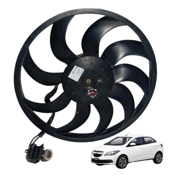 Ventoinha Radiador Chevrolet Onix 2014