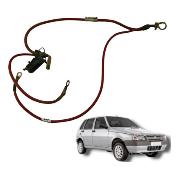 Cabo Positivo Bateria Fiat Uno Mille Fire Flex 2008