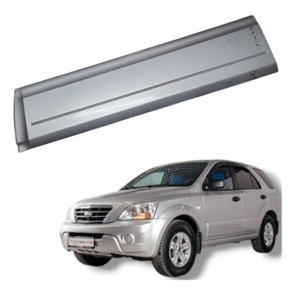 Friso Porta Traseira Direita Kia Sorento 2006 A 2013 Cinza