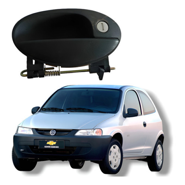 Maçaneta Externa Porta Direita Chevrolet Celta 2000 Dianteira