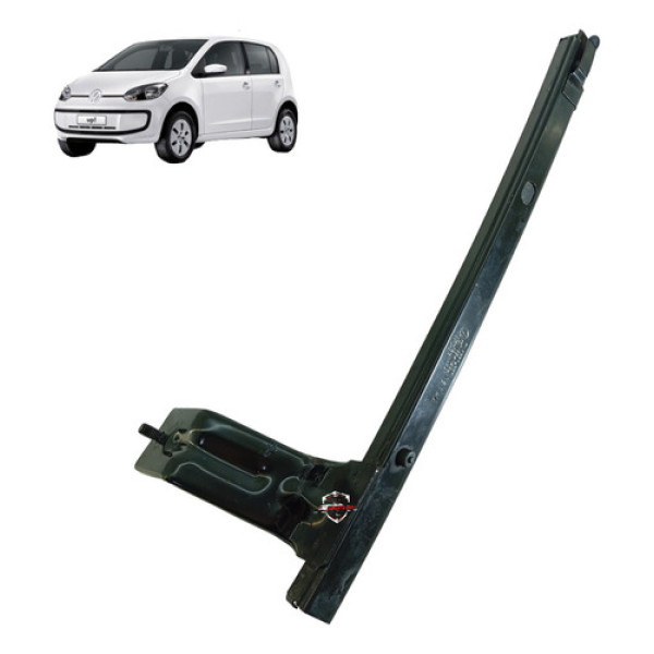 Guia Vidro Dianteiro Direito Volkswagen Up Take 2015 Preto