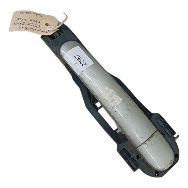 Maçaneta Externa Dianteira Esquerda Vw Gol Fox Saveiro 08 19 Preto Dianteira