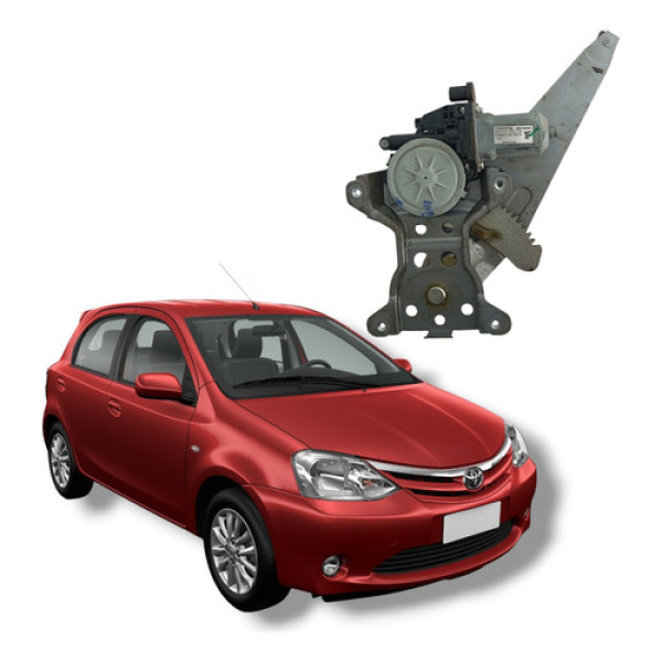 Maquina Vidro Elétrica Traseira Esquerda Etios 2012 A 2020