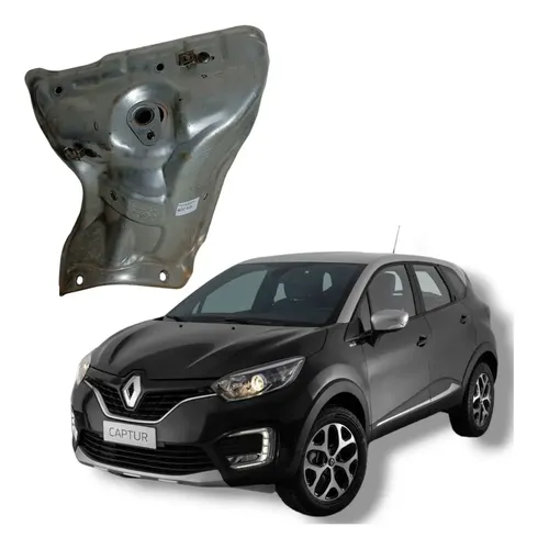 Defletor Calor Escapamento Renault Captur 2018 A 2021